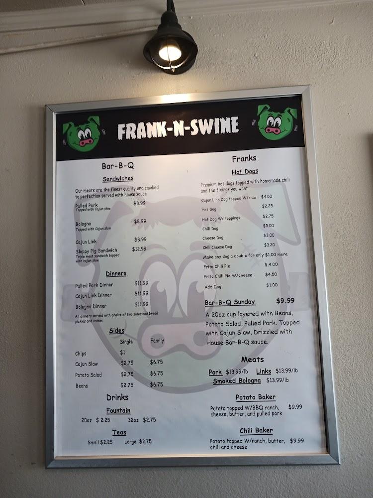 Frank-n-swine Menu image 4
